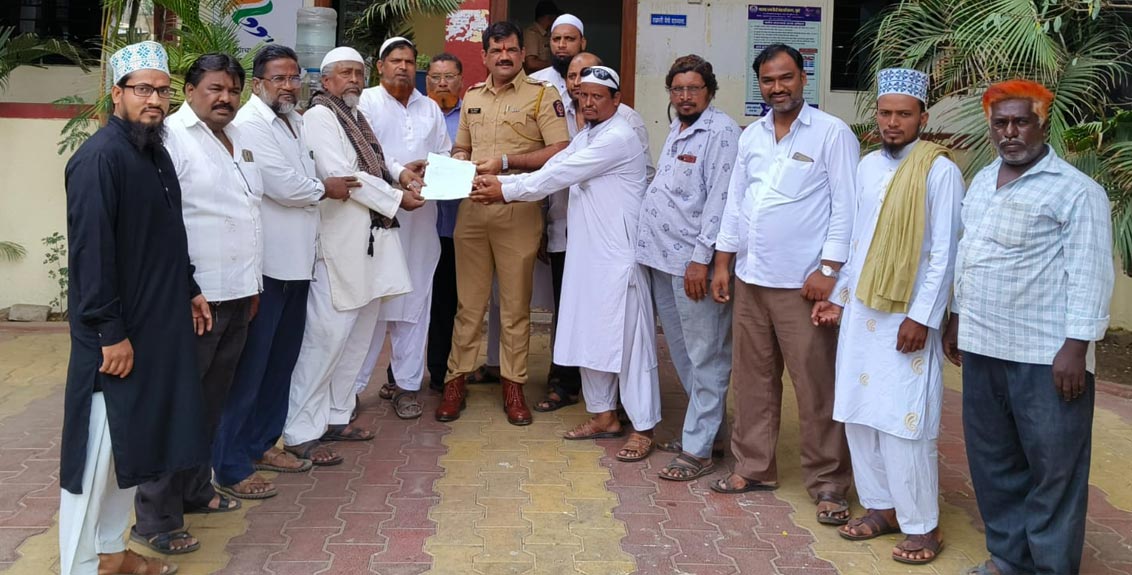shikrapur police and eid
