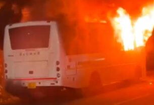 koregaon-bhima-bus-fire