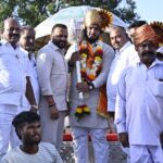 हिंदकेसरी महेंद्र गायकवाड यांचा भव्य नागरी सत्कार; जयकुमार गोरे यांची उपस्थिती