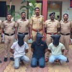 शिक्रापूर पोलिसांची धडाकेबाज कारवाई; दुकानफोडी करून १० इलेक्ट्रिक मोटार पंप चोरणारे तिघे जेरबंद