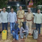 सणसवाडीत ८०० लिटर डिझेल चोरीचा पर्दाफाश; बॅरलमध्ये पाणी भरून कंपनीची दिशाभूल, दोन सराईत चोरटे अटकेत