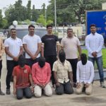 शिरुर; काळ्या स्कॉर्पिओतून आलेल्या चौघांचा मध्यरात्री महामार्गावर धुडगूस; शिरुरच्या DB पथकाने २४ तासांत मुसक्या आवळल्या