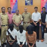 शिरुर शहरात गोळीबार करणाऱ्या तिघांना DB पथकाने सुपा टोलनाक्यावर सापळा लावत ४८ तासांत घेतलं ताब्यात