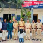 कोंढापुरीत तरुणावर चाकूने वार करत खून; शिक्रापुर पोलिसांनी १२ तासांत आरोपीच्या आवळल्या मुसक्या