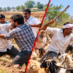 शिरुर तालुक्यात मारहाणीच्या दोन घटना; जागेचा वाद आणि शेळ्या-मेंढ्या चारण्यावरुन राडा